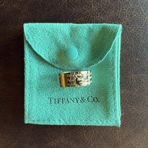 Authentic Tiffany Notes Ring